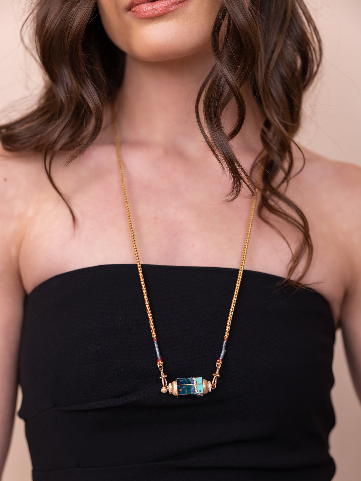 Milky Way Locket Necklace