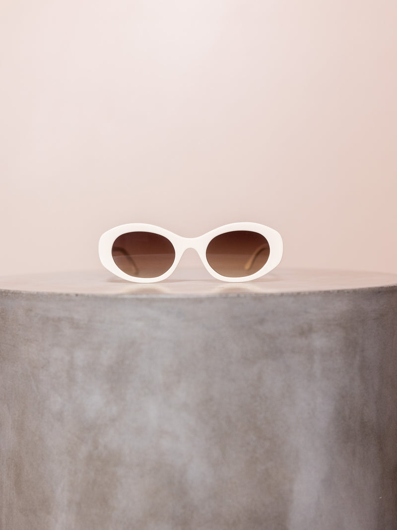 Luna Sunglasses in Cream