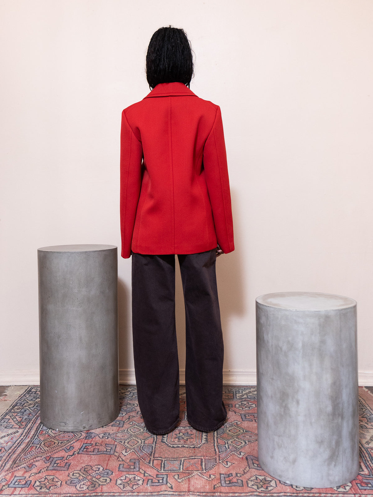 Twisted Double Cloth P-Coat
