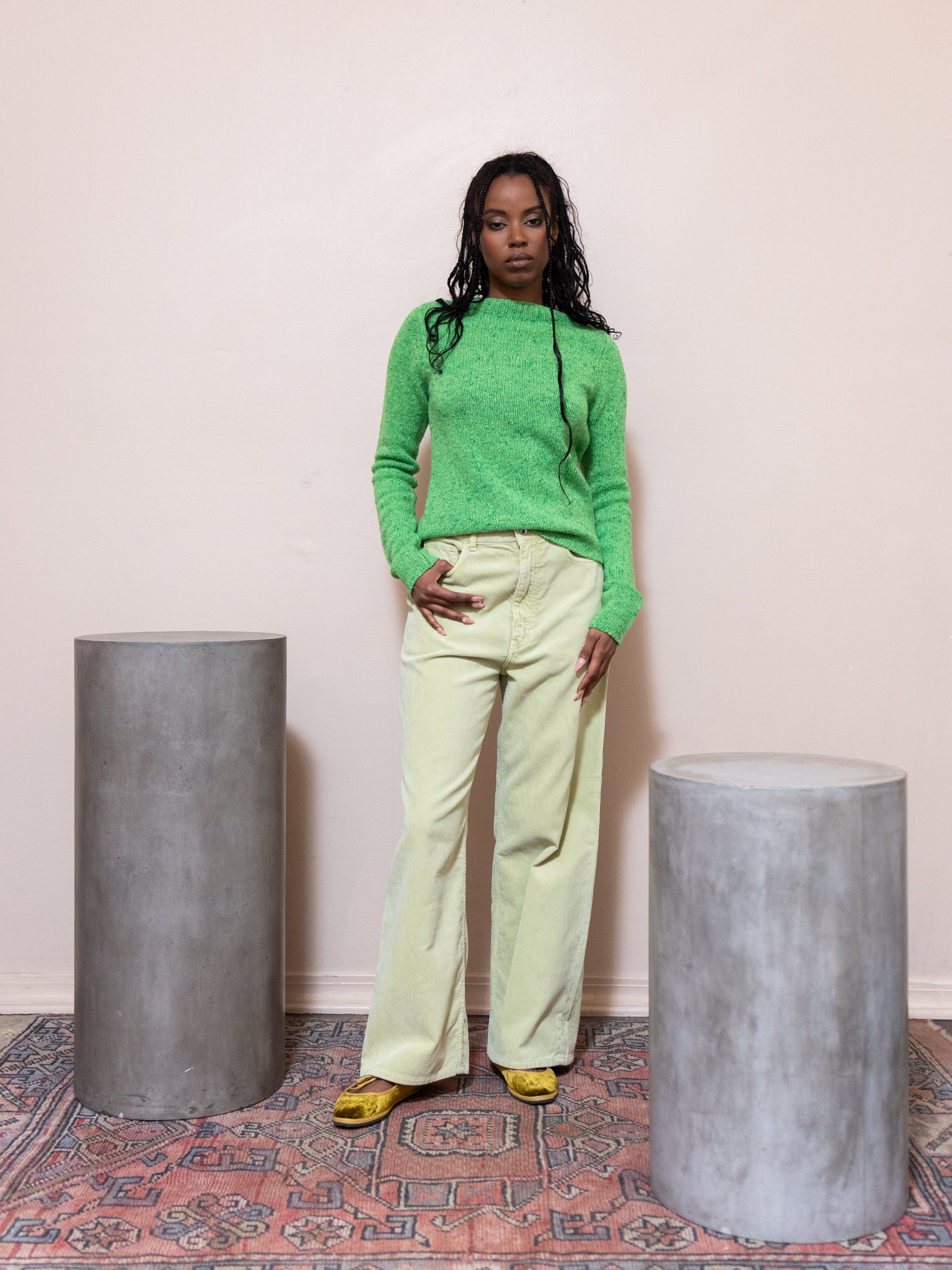 Finx Corduroy Wide Pants