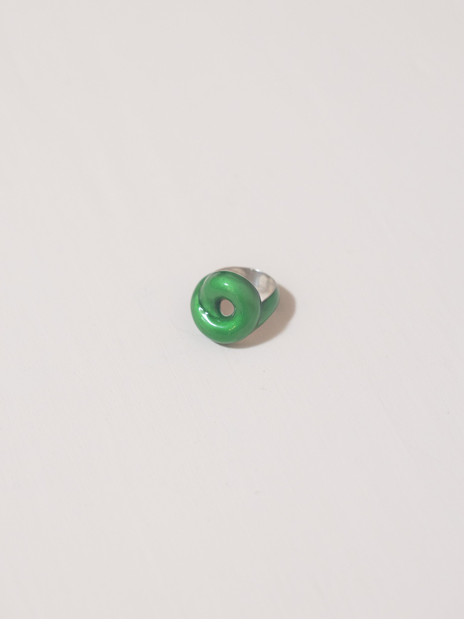 Tarallo Ring in Forest Green