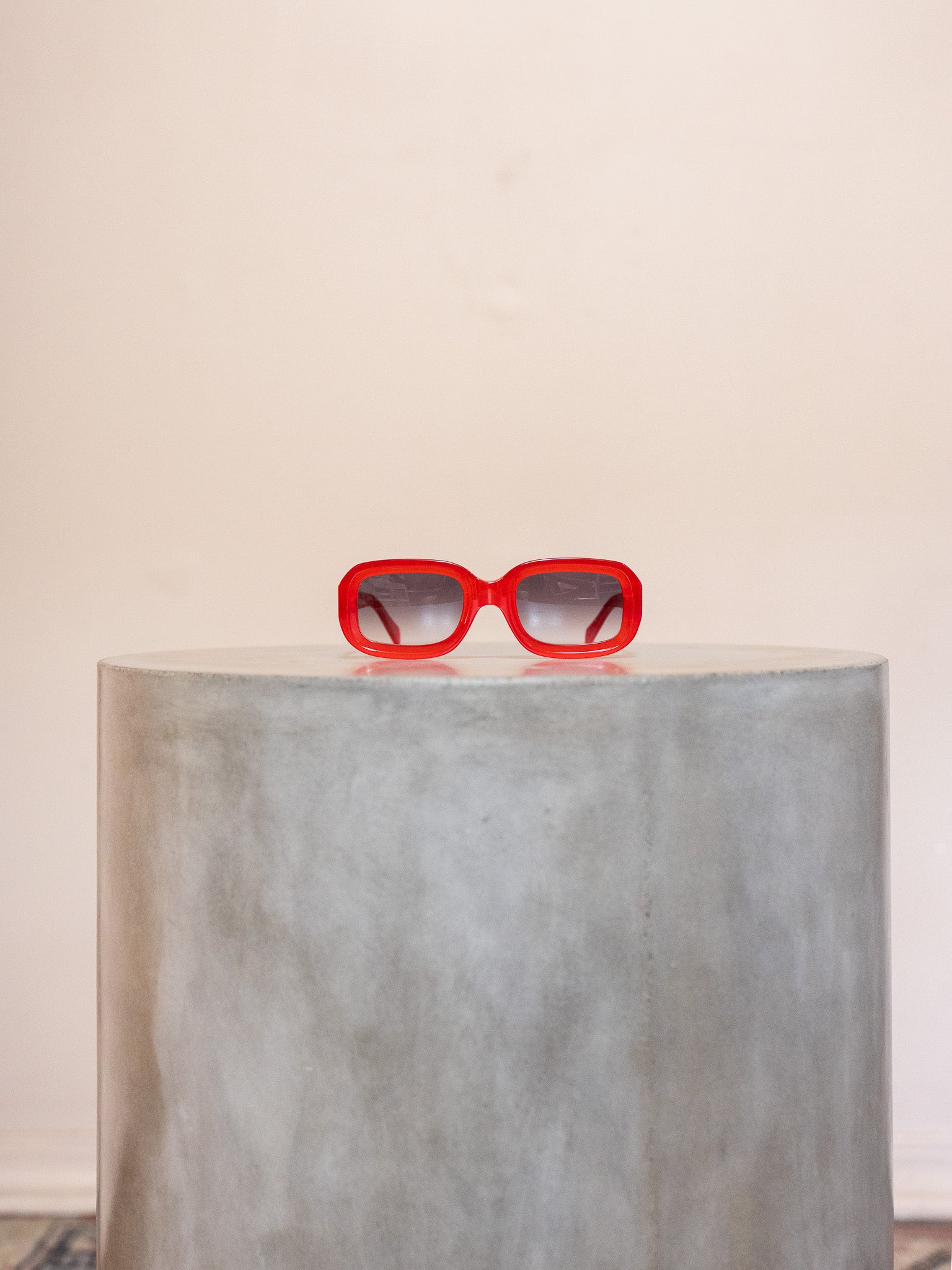 Vinyl Sunglasses in Red