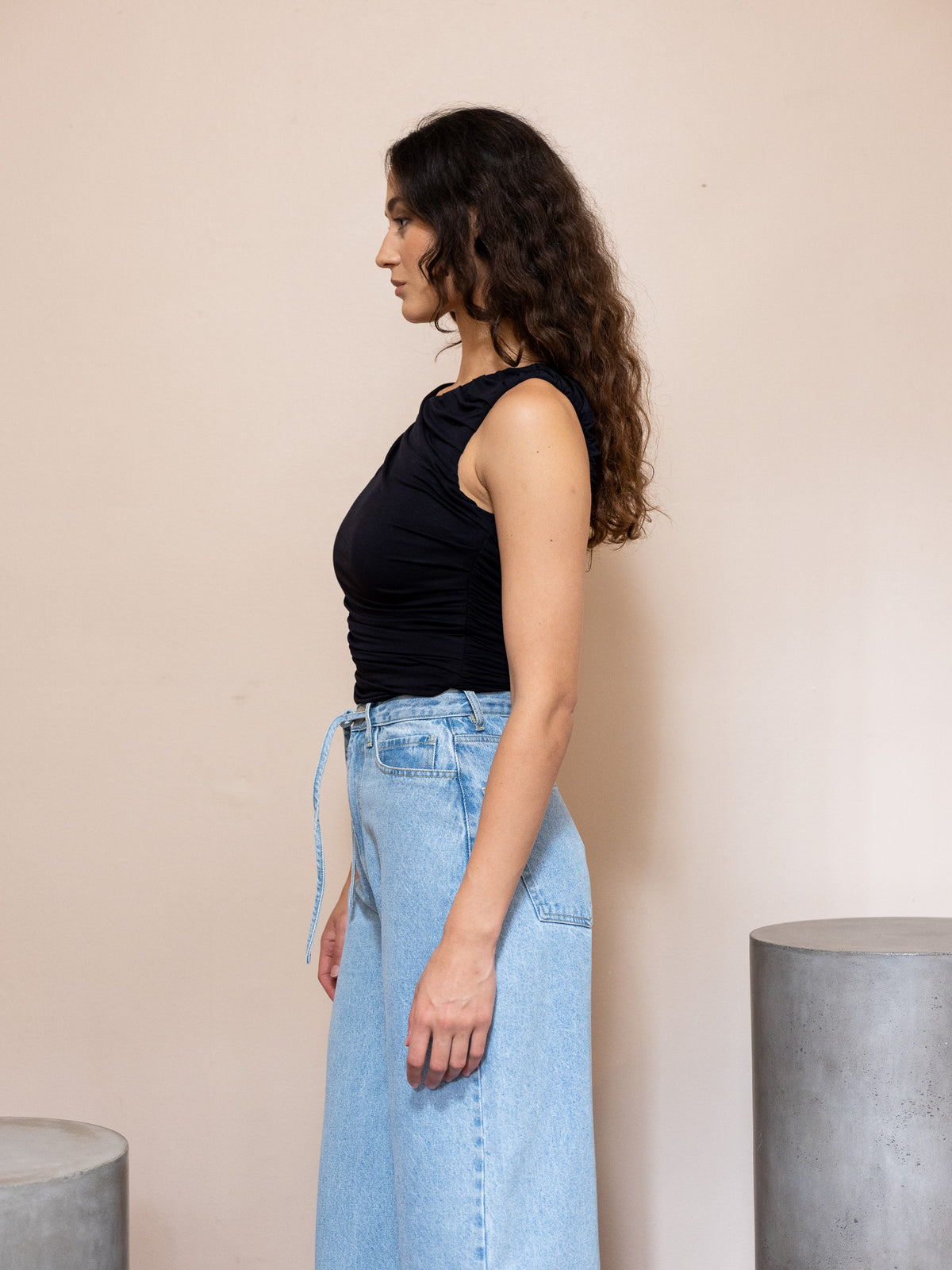 Ora Bodysuit in Black