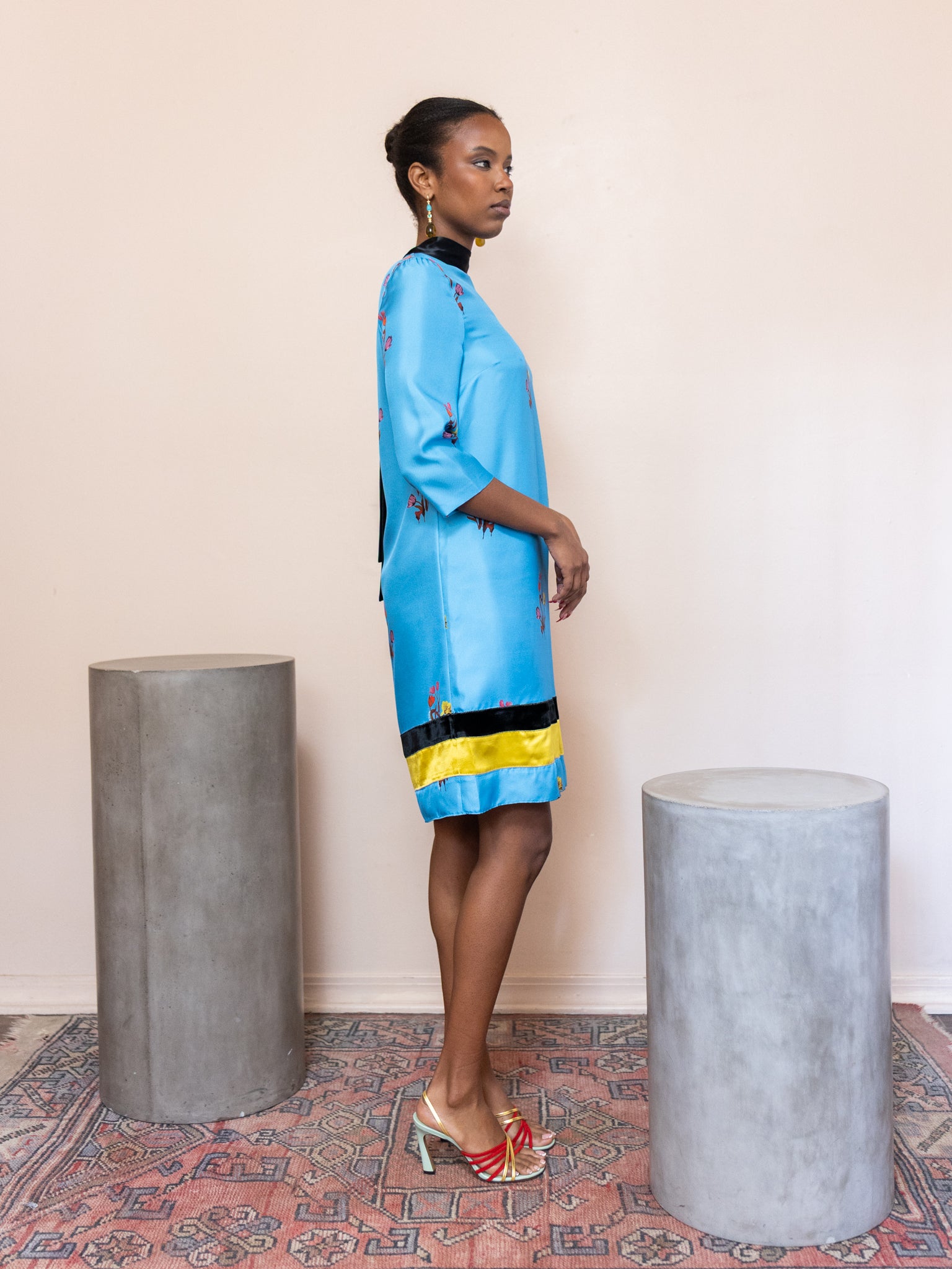 High Neck Dress