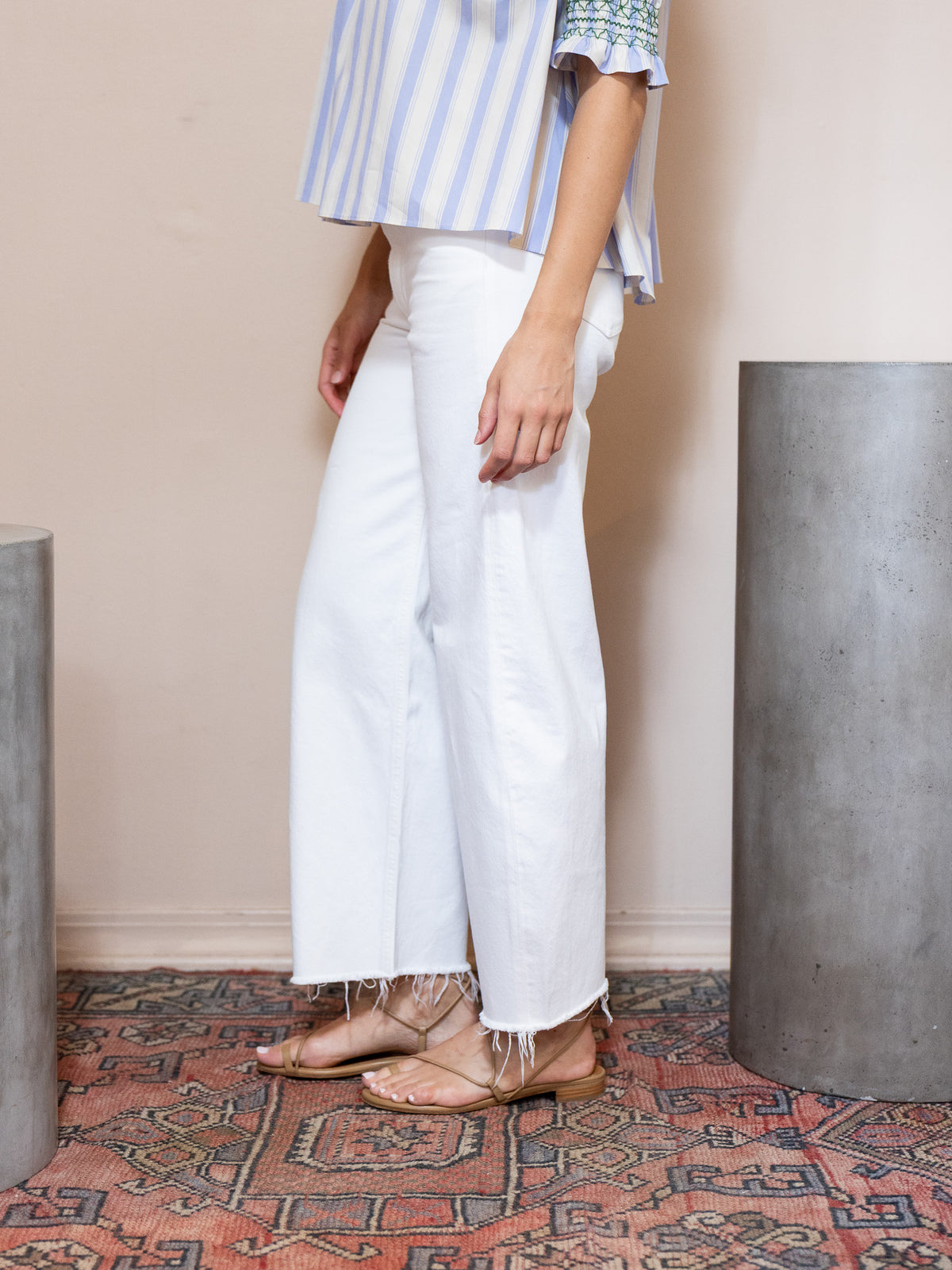 Low Curve Fray Jean