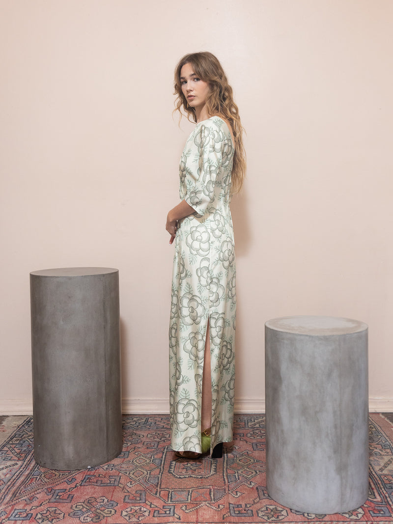 Cinched Waist Maxi Dress – PILOT / POWELL