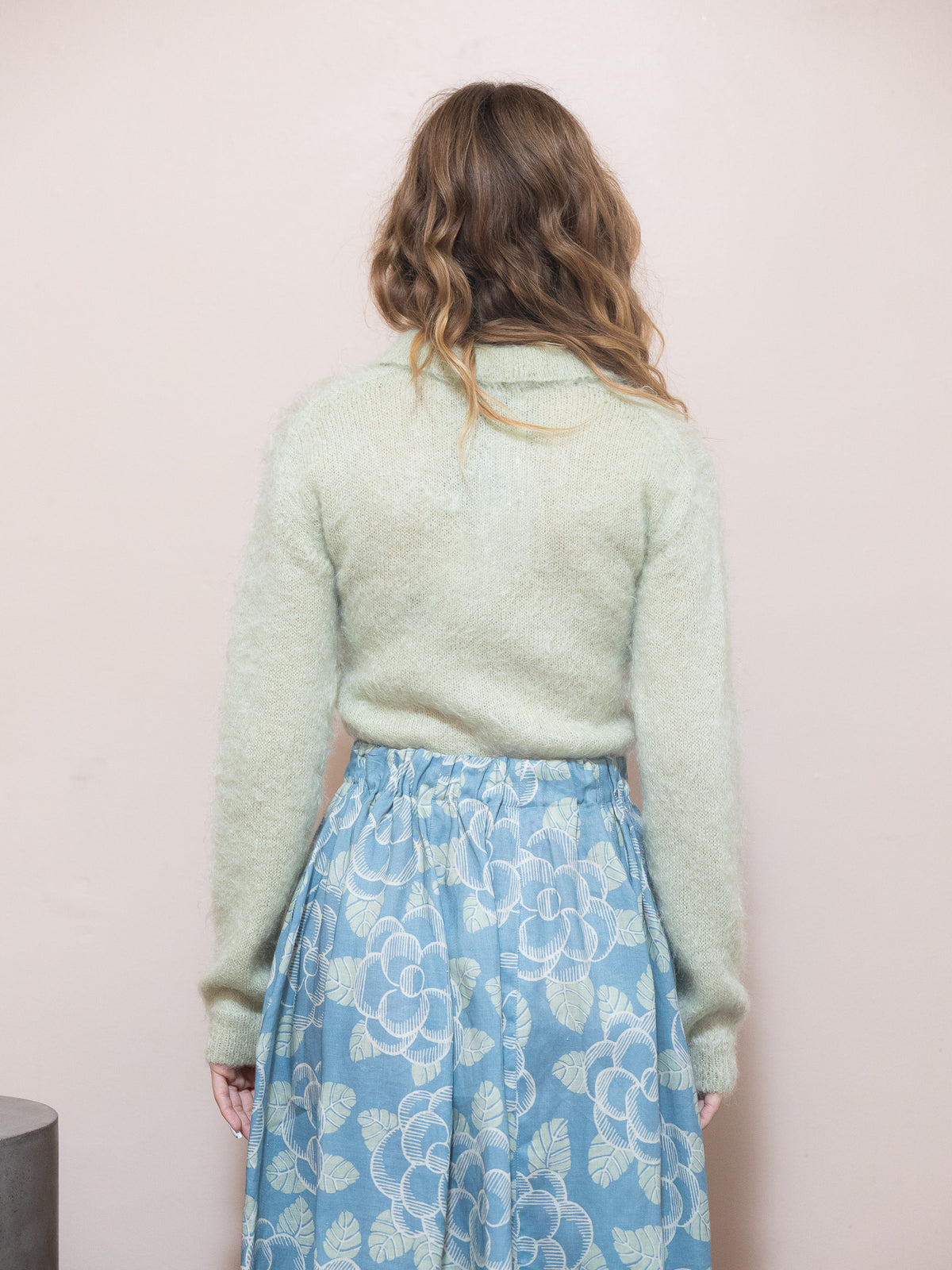 Brushed Super Kid Mohair Polo