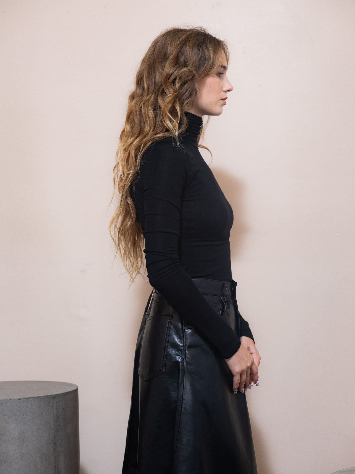 Pascale Turtleneck in Black
