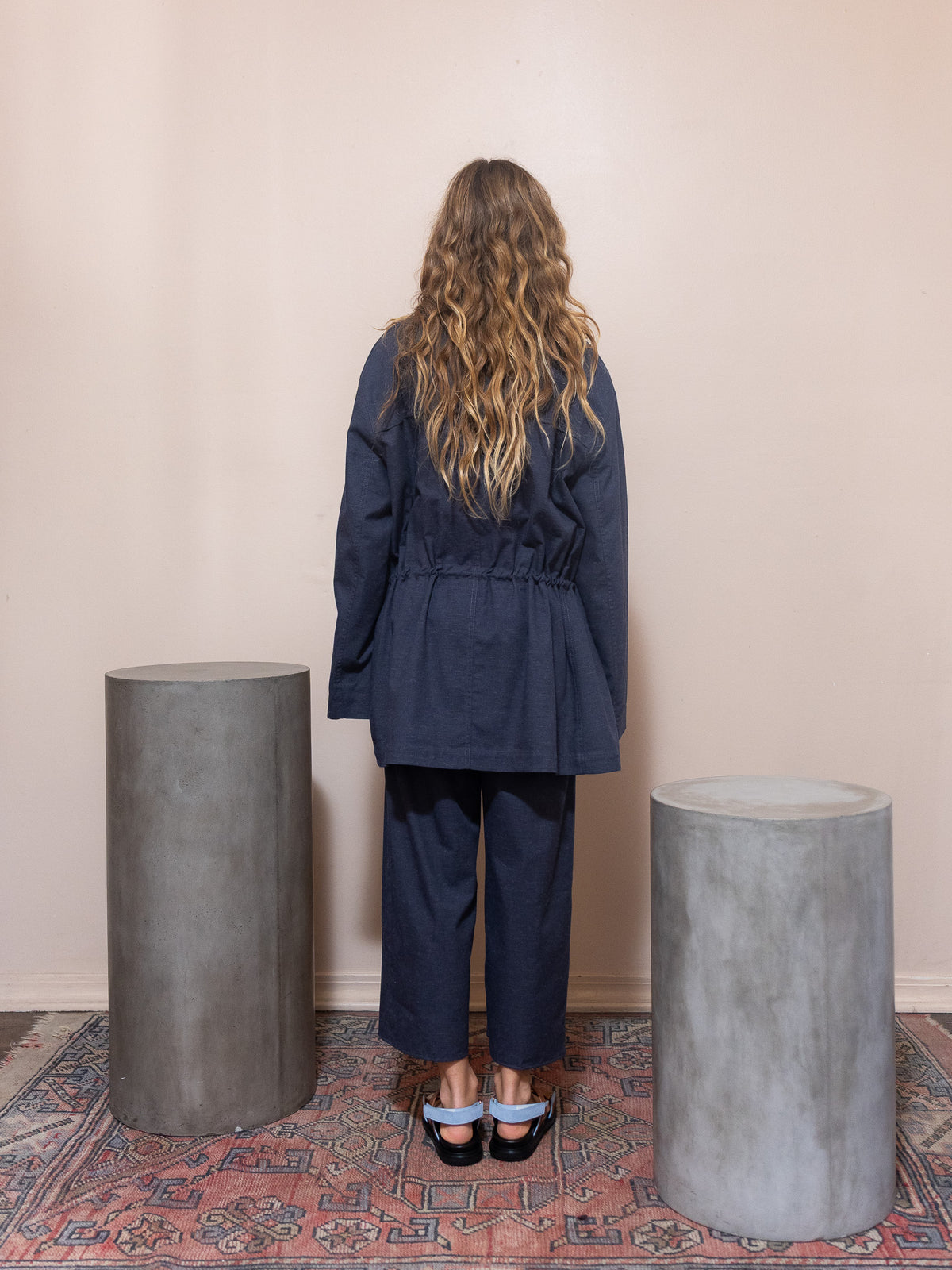 Pull on Wide Leg Cropped Pants