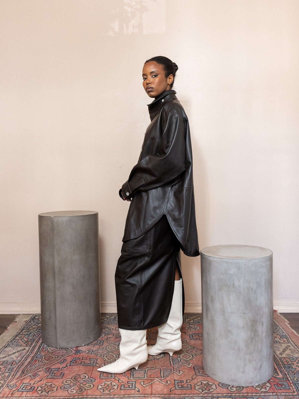 Leather Skirt