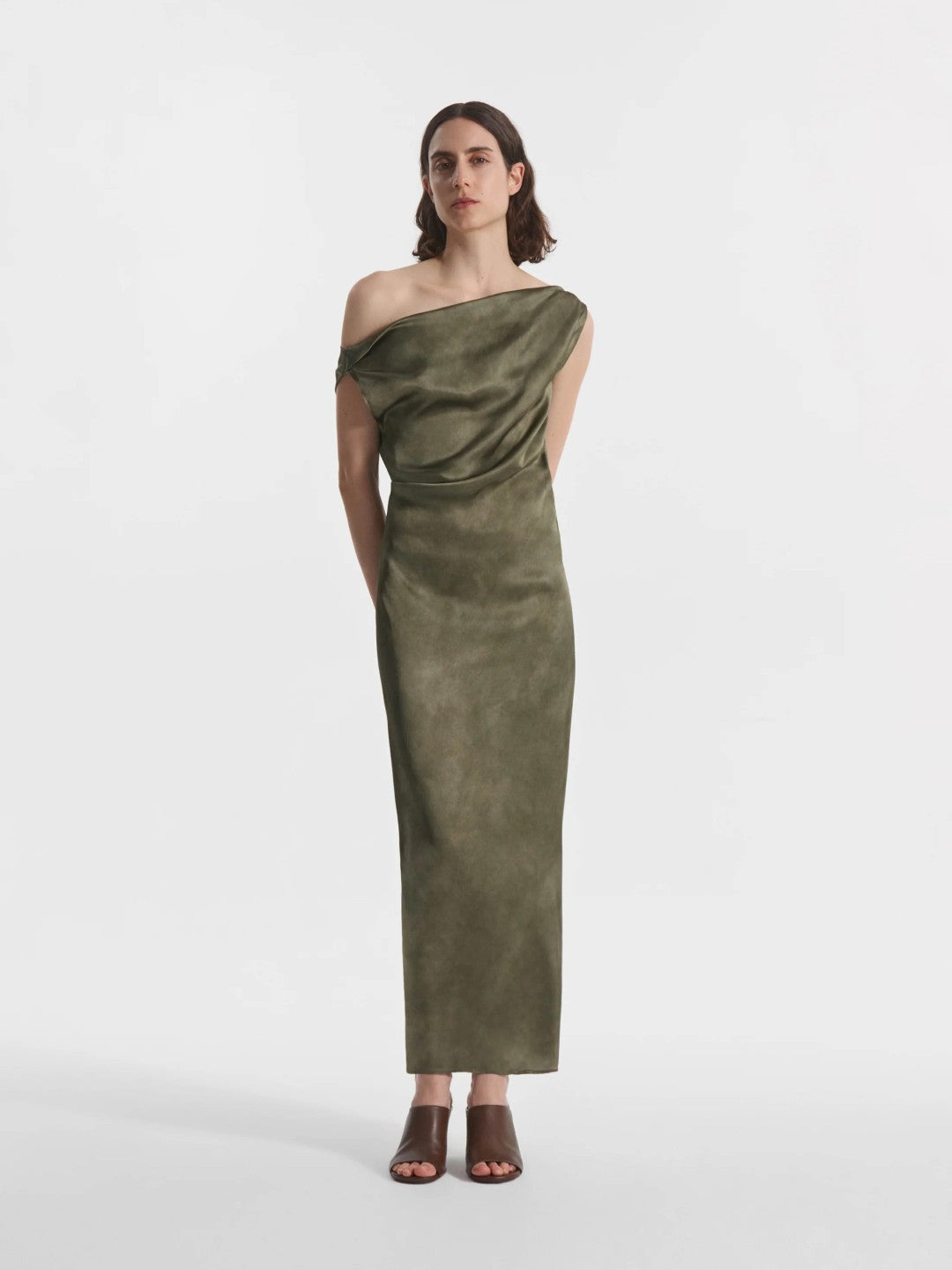 Draped Back Dress