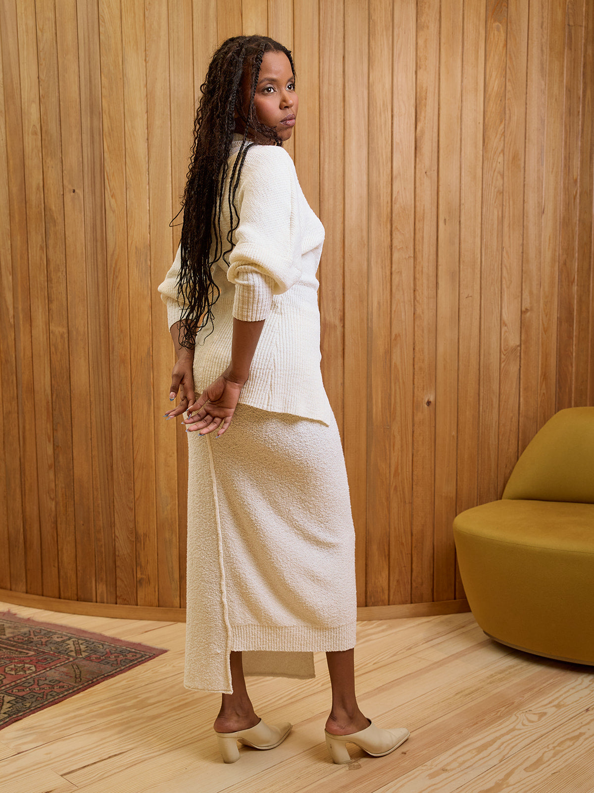 Greer Crewneck Knit Cardigan