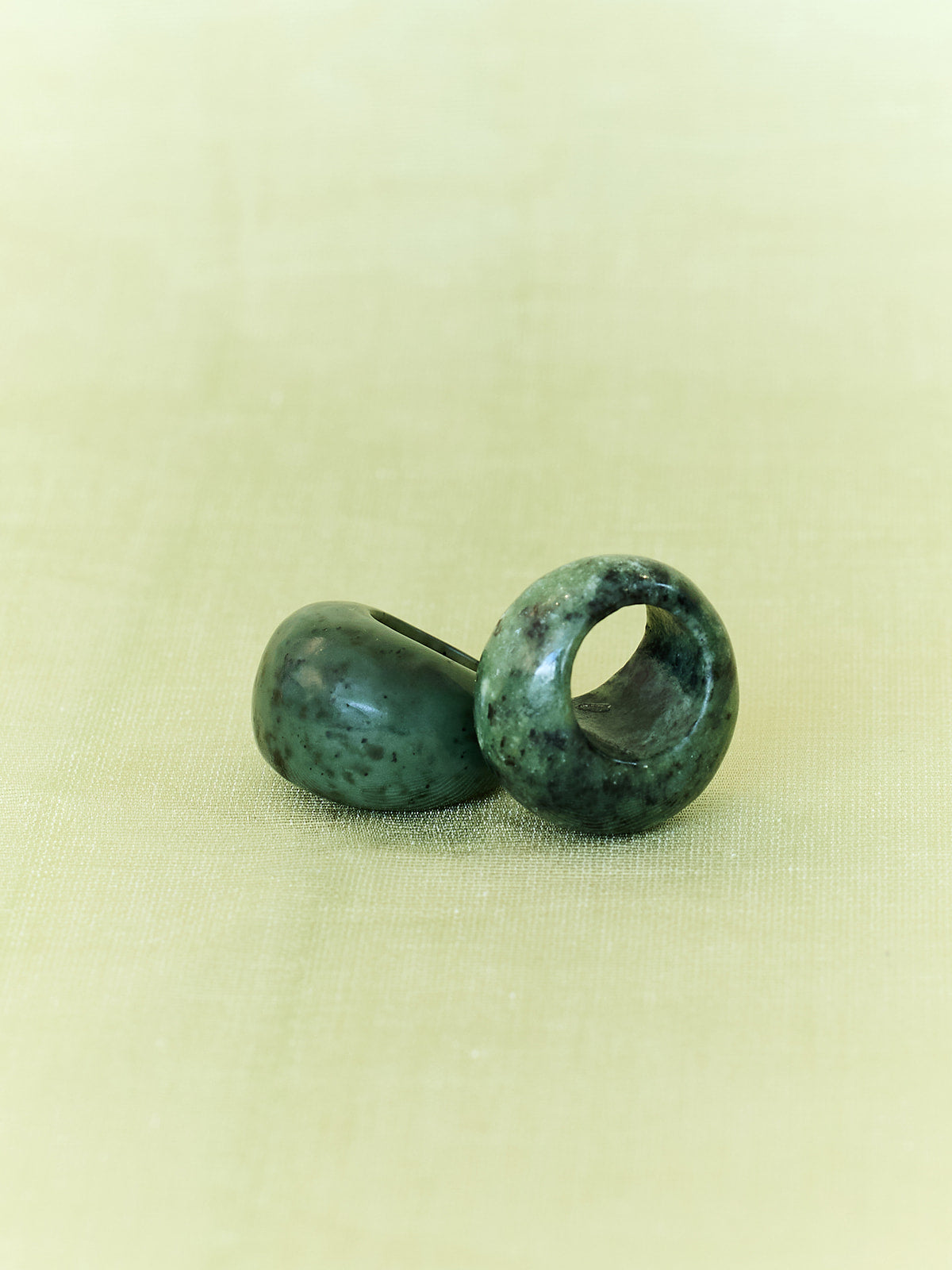 Donut Ring in Jade