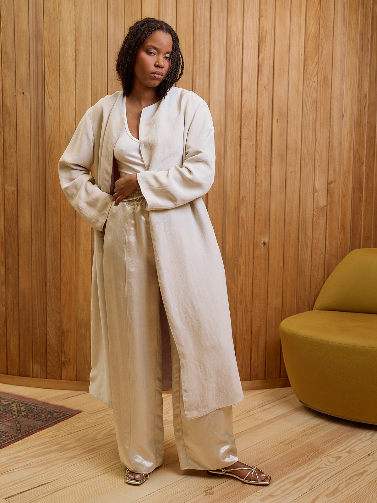 Reversible Duster Coat