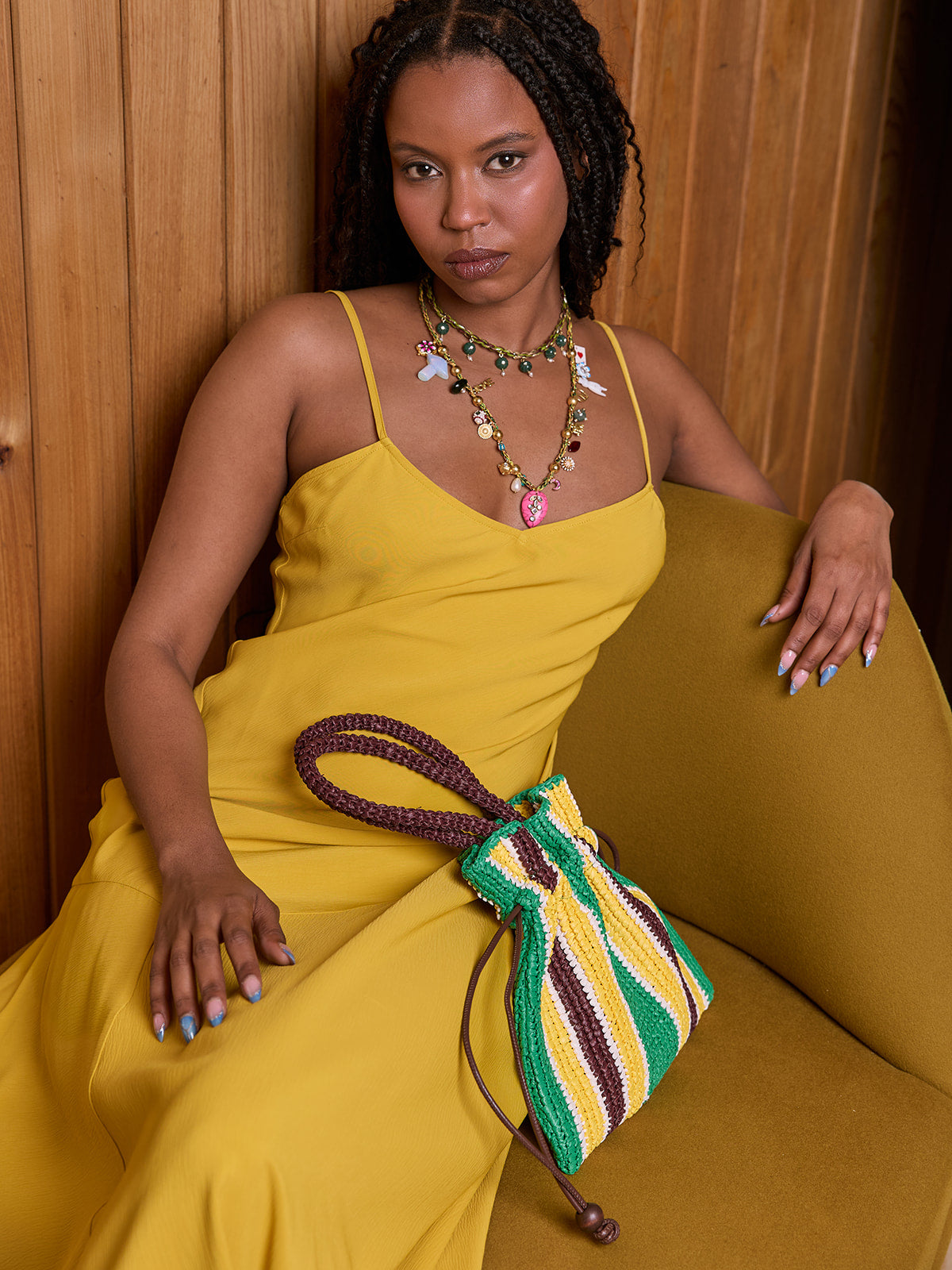Kasimira Bias Slip Dress