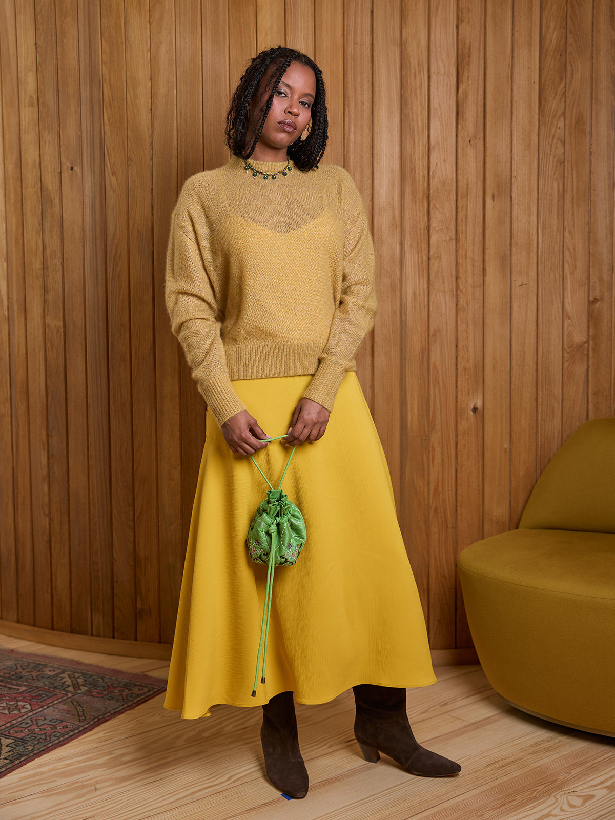 Kasimira Bias Slip Dress