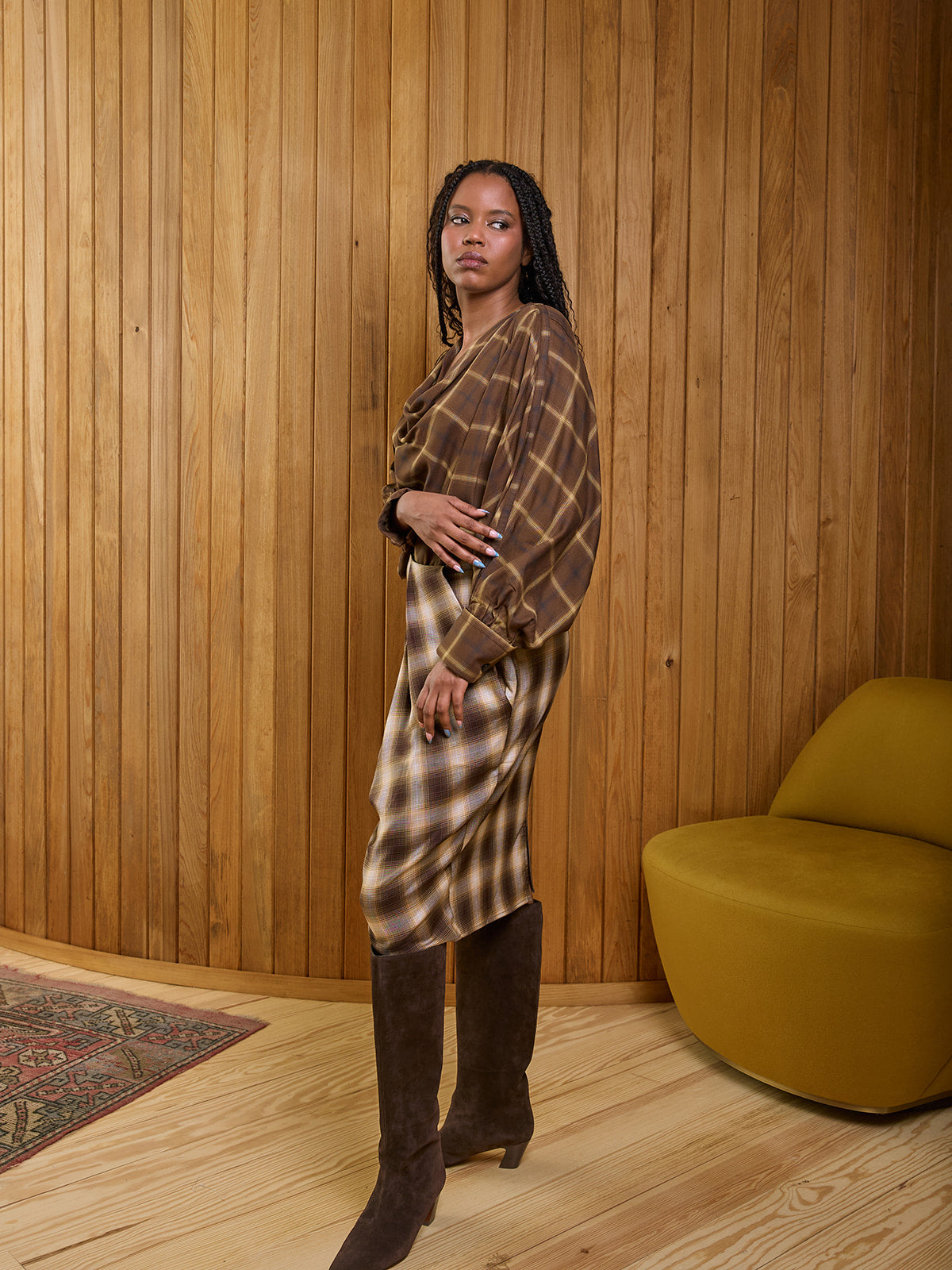 Draped Skirt