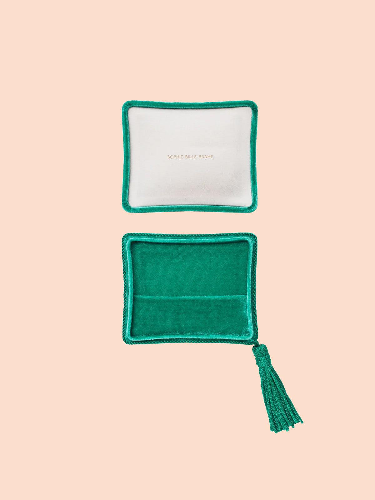 Velvet Vert Jour Jewelry Box