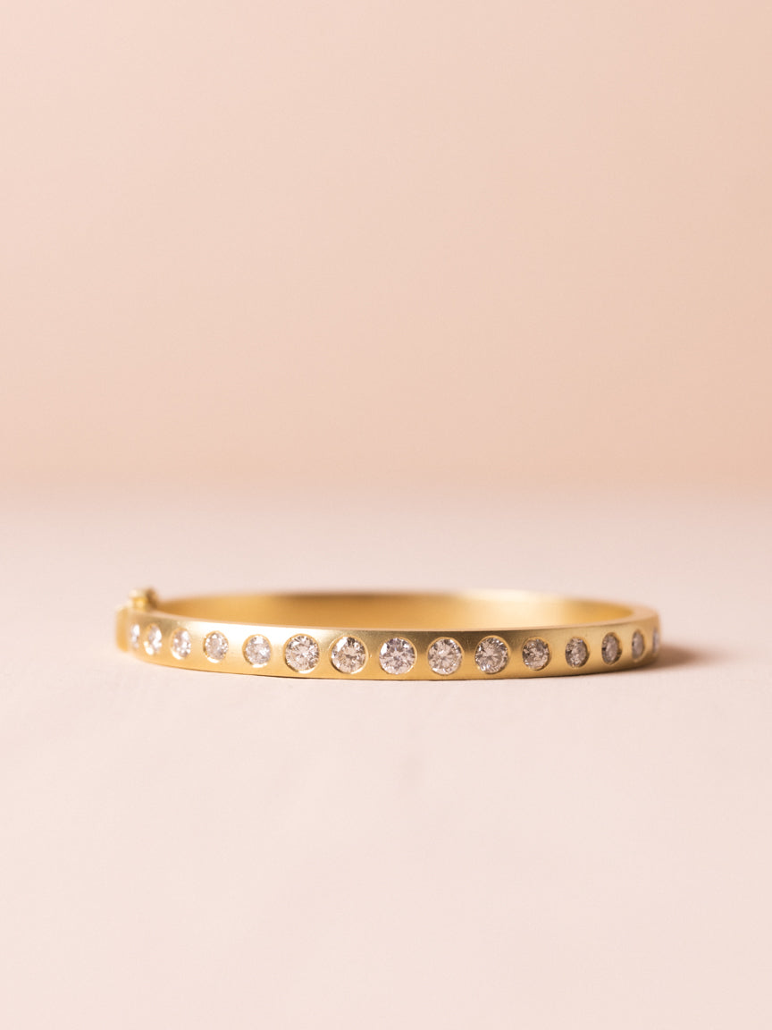 Diamond Gypsy Bangle