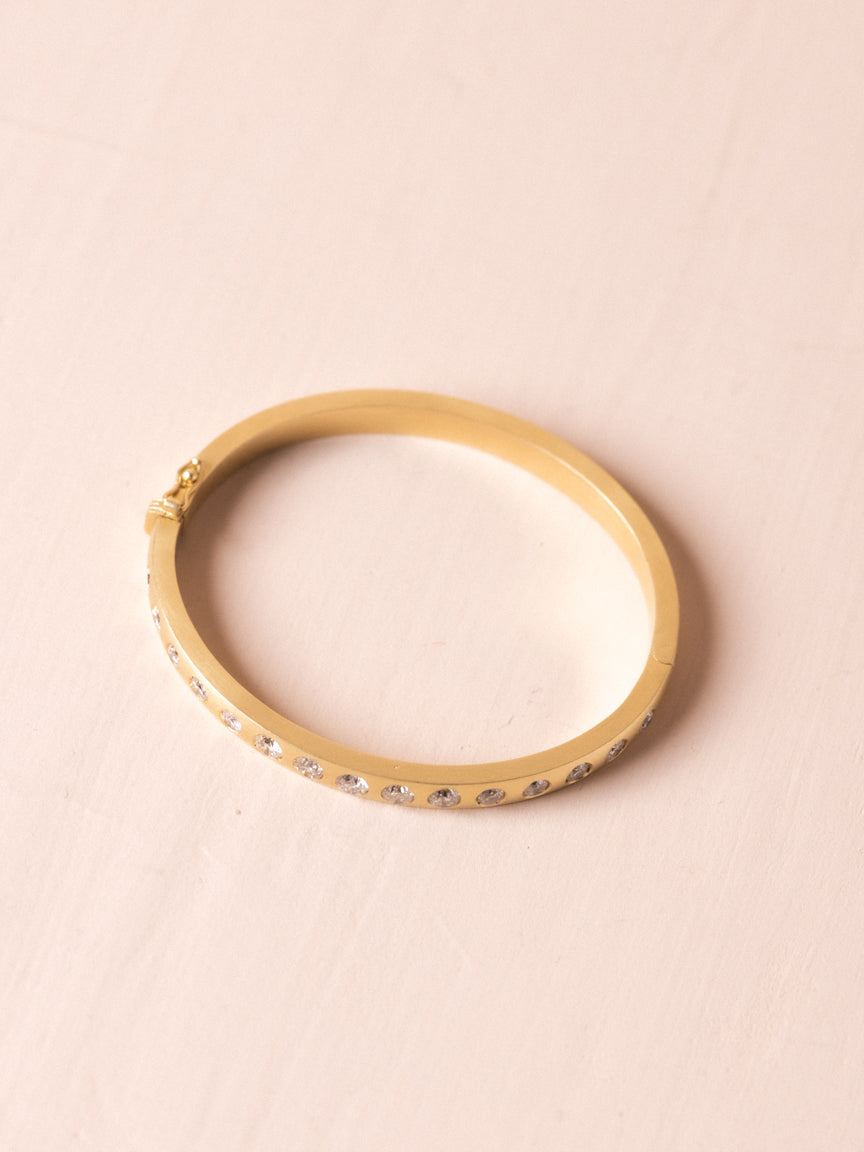 Diamond Gypsy Bangle