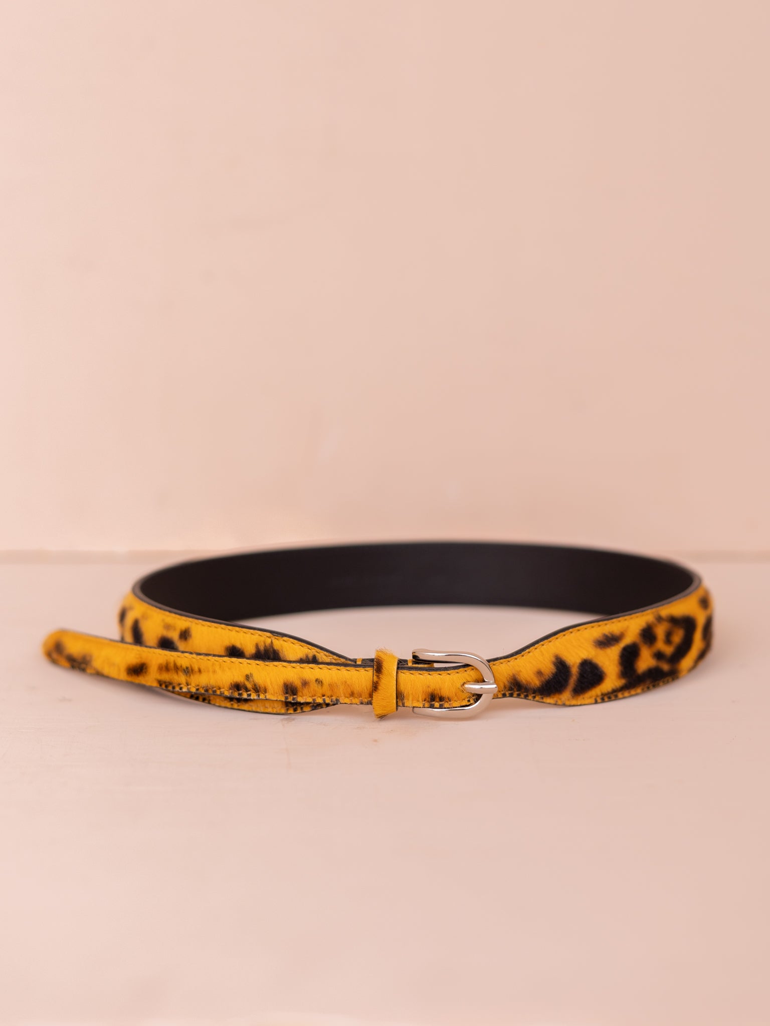 Leopard Print Belt