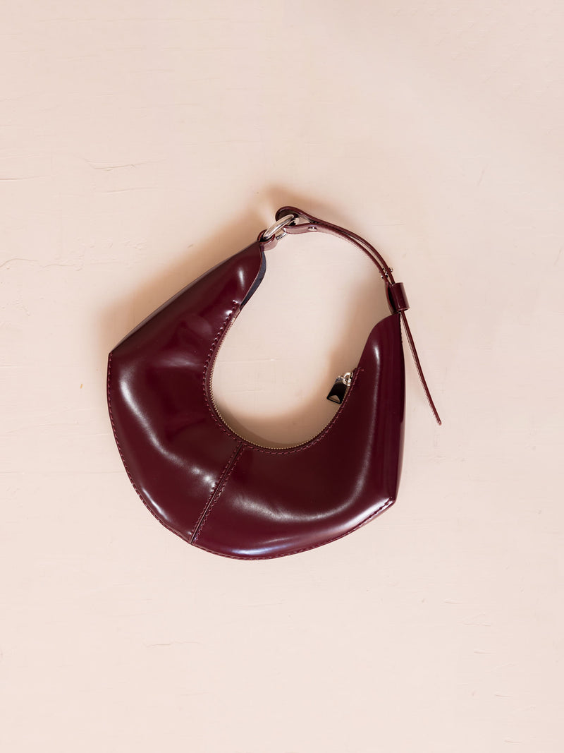 Small Chrystie Bag in Bordeaux