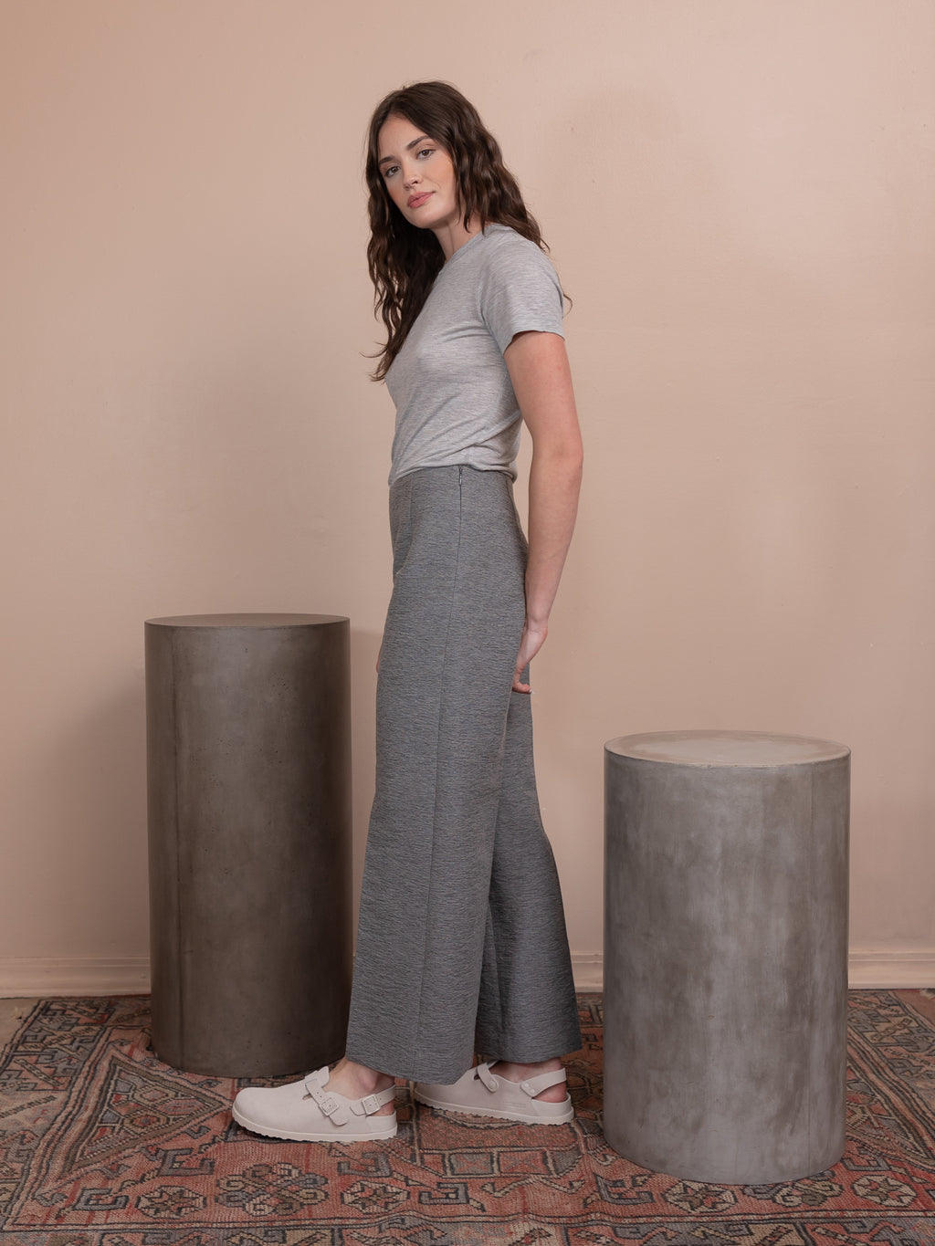 Clean Wide Trousers