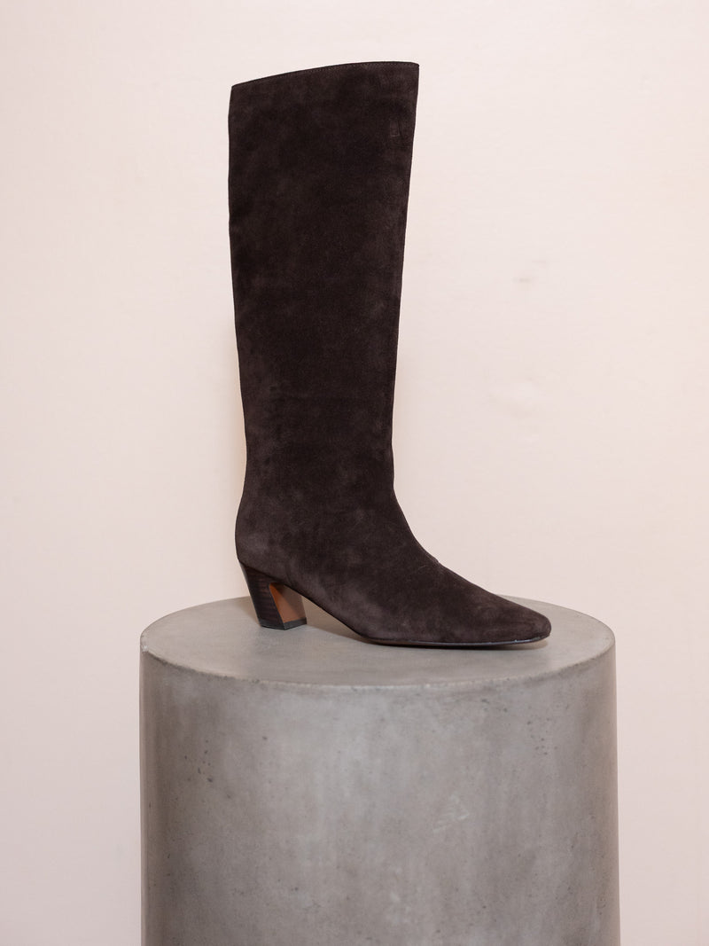 Marley Kicked Heel Tall Boots