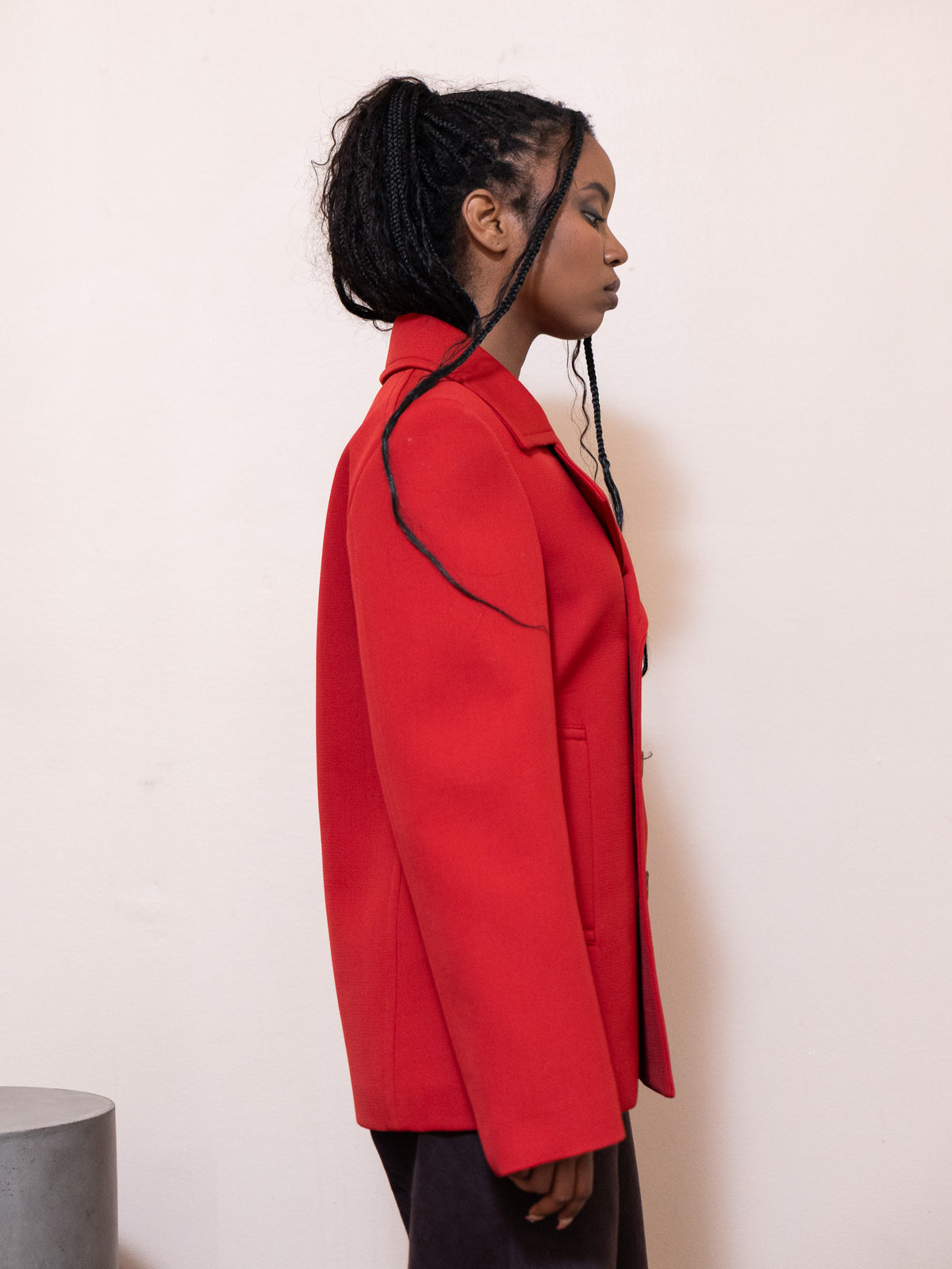 Twisted Double Cloth P-Coat