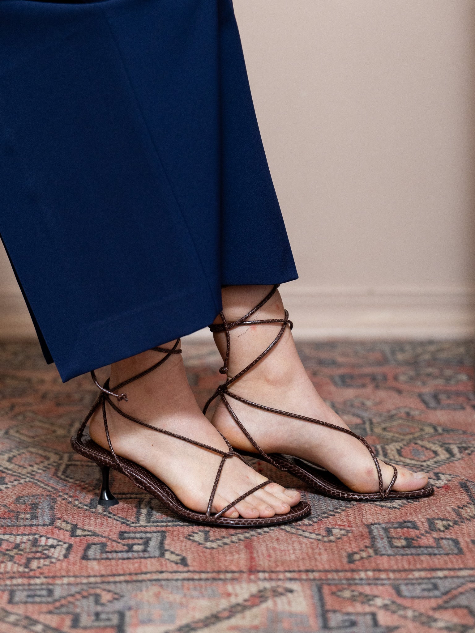 Tee Ankle Strap Sandal