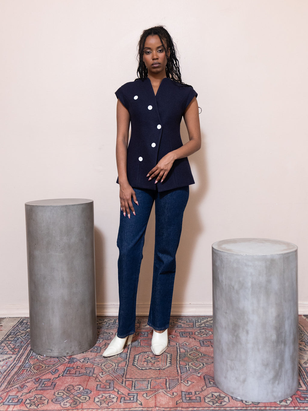 Sesilia Sleeveless Jacket