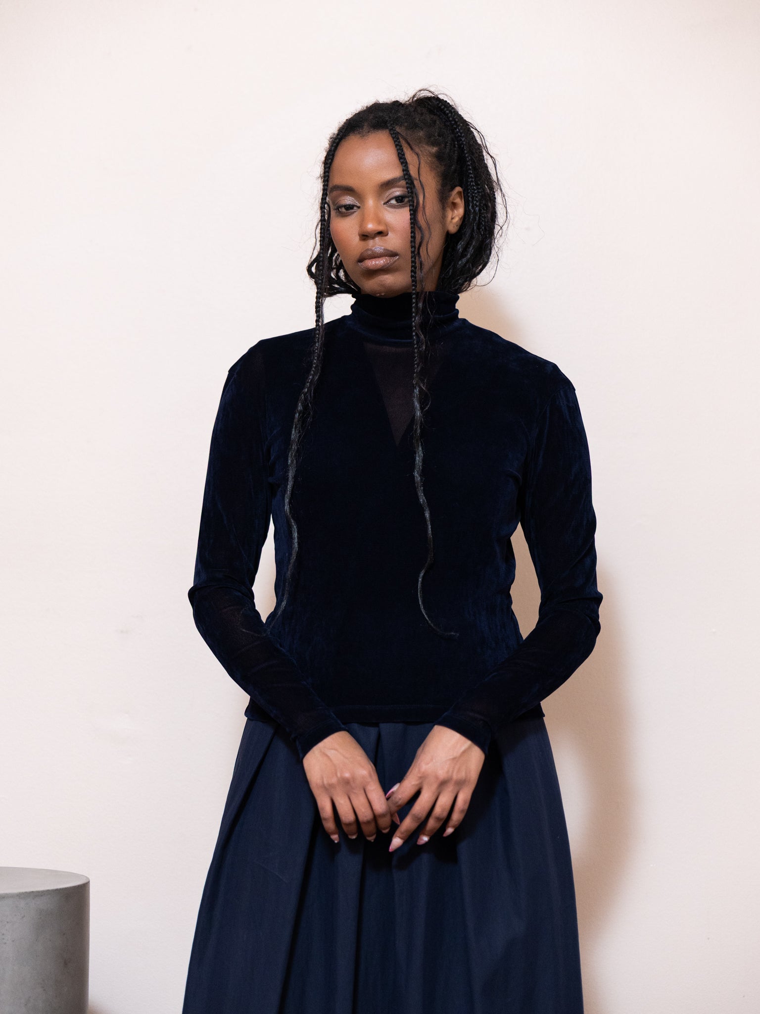 AKIRANAKA Jana wave panel knit 公式通販 | アキラナカ Collections