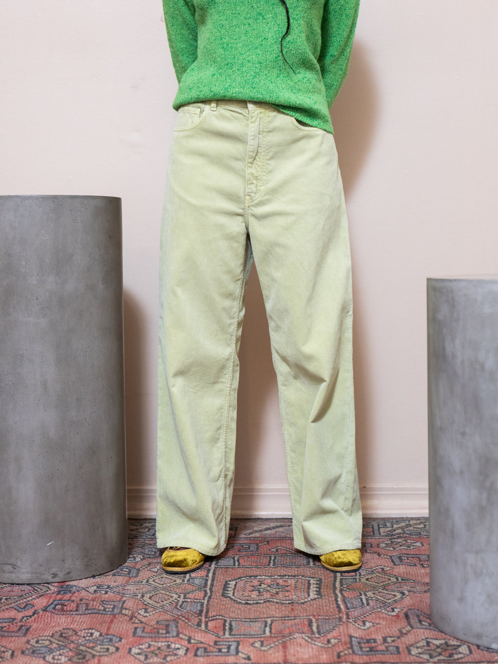 Finx Corduroy Wide Pants