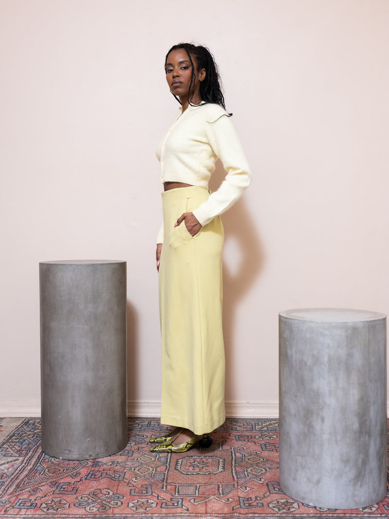 Baby Alpaca Crewneck Cardigan – PILOT / POWELL