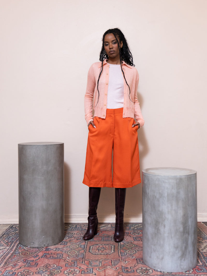 Mid-Rise Bermuda Shorts