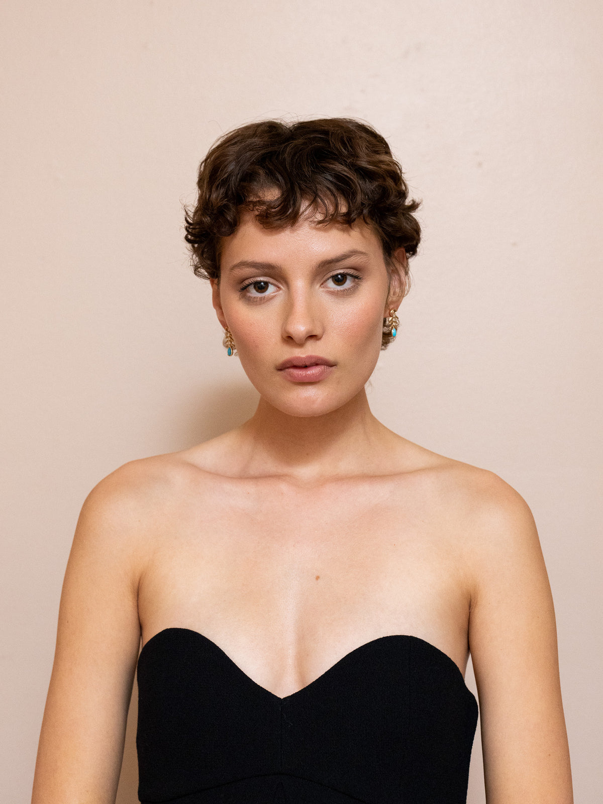 Piska Three Scale Earring