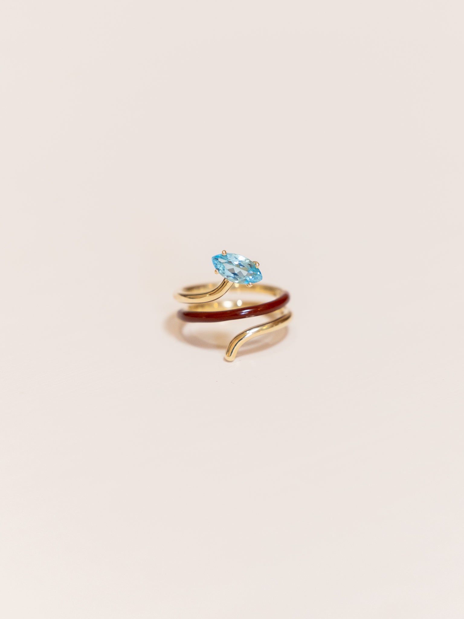 Long Vine Ring in Brick