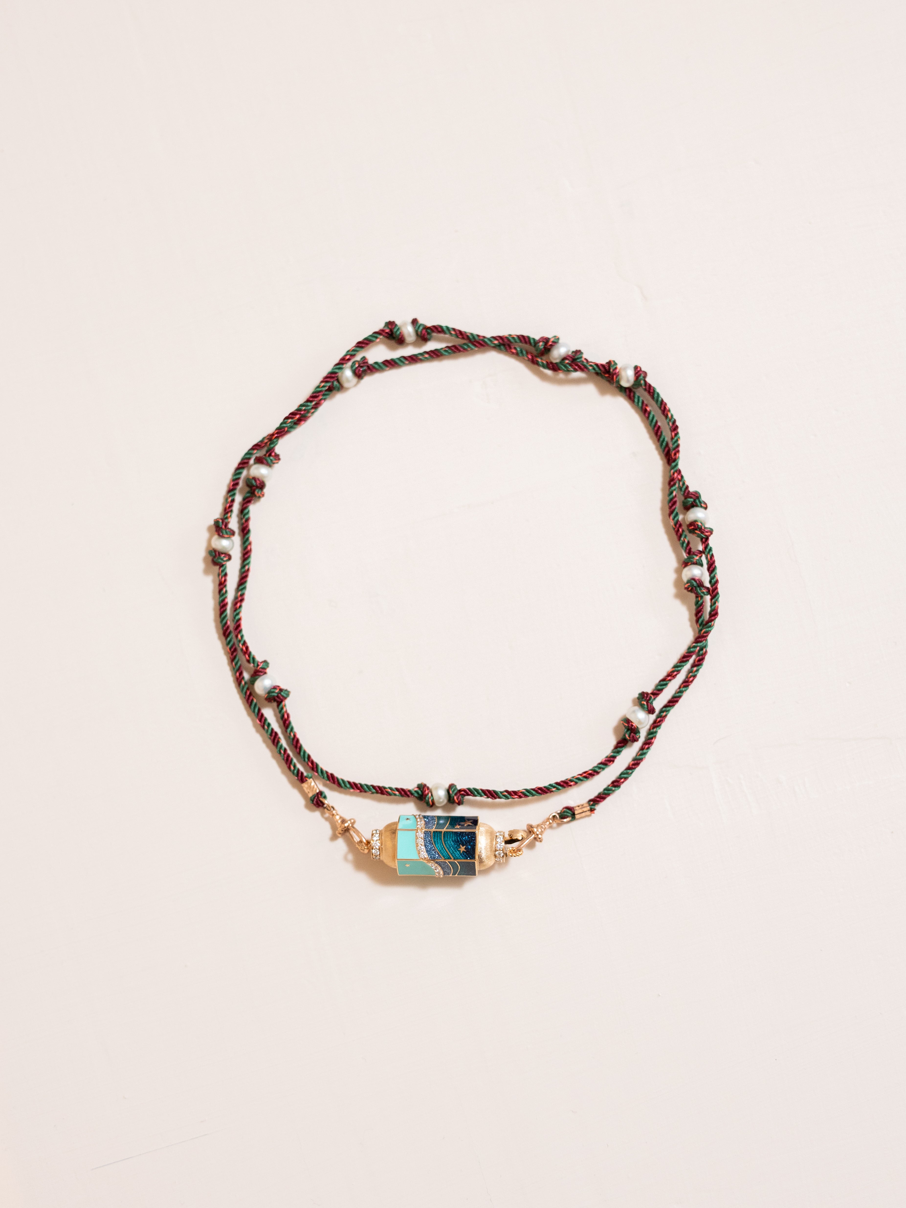 Milky Way Locket Necklace
