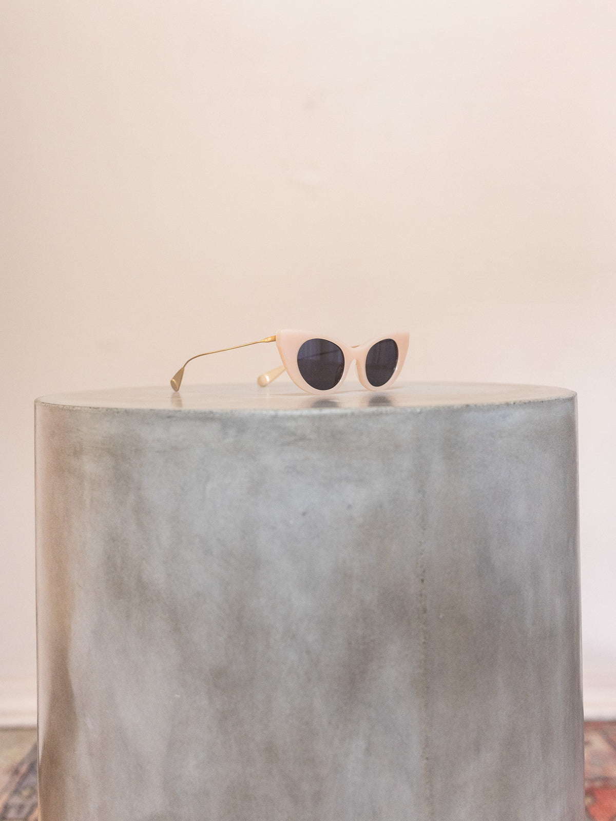 Angelica Sunglasses in Pink and Gold