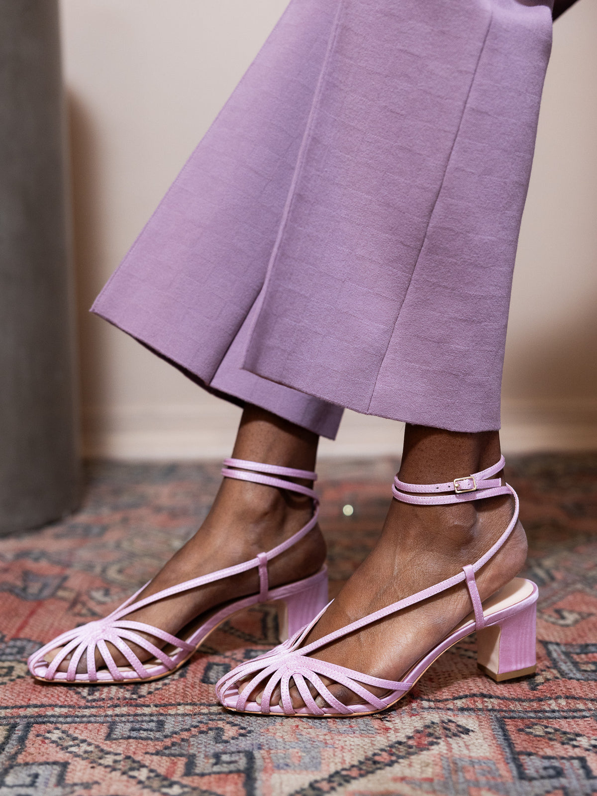 Livvy Lattice Sandal