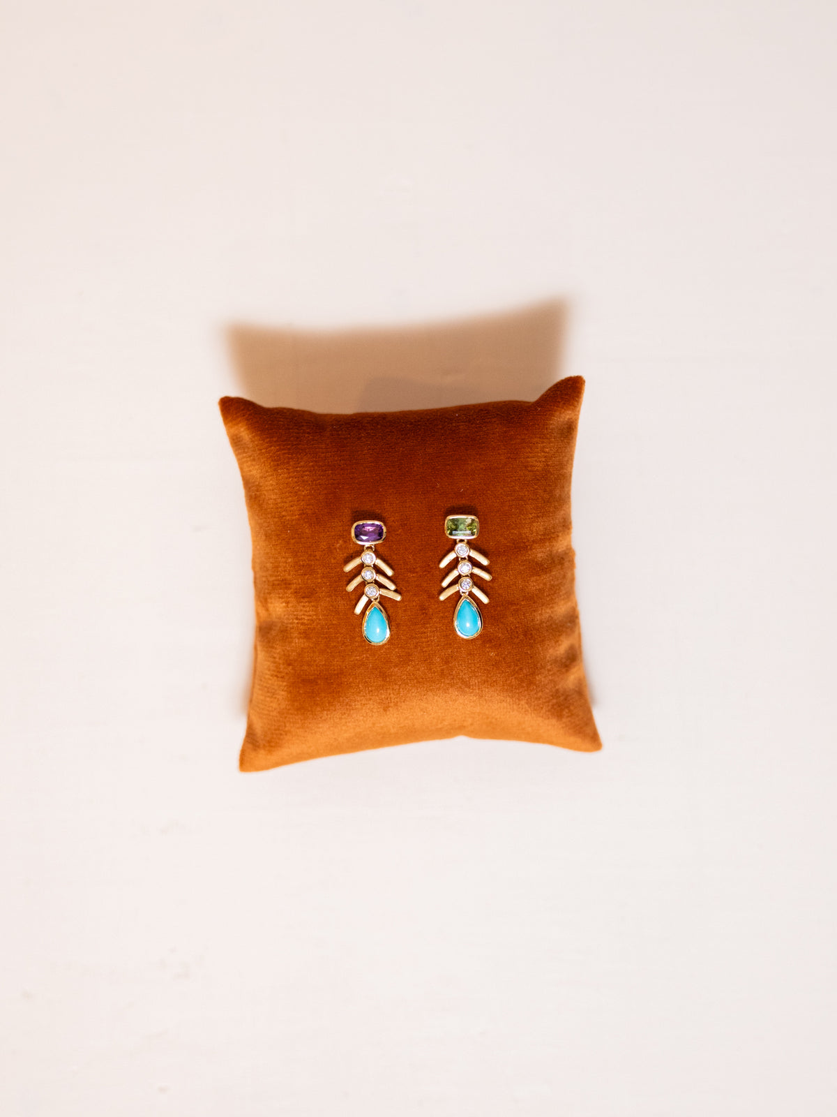 Piska Three Scale Earrings