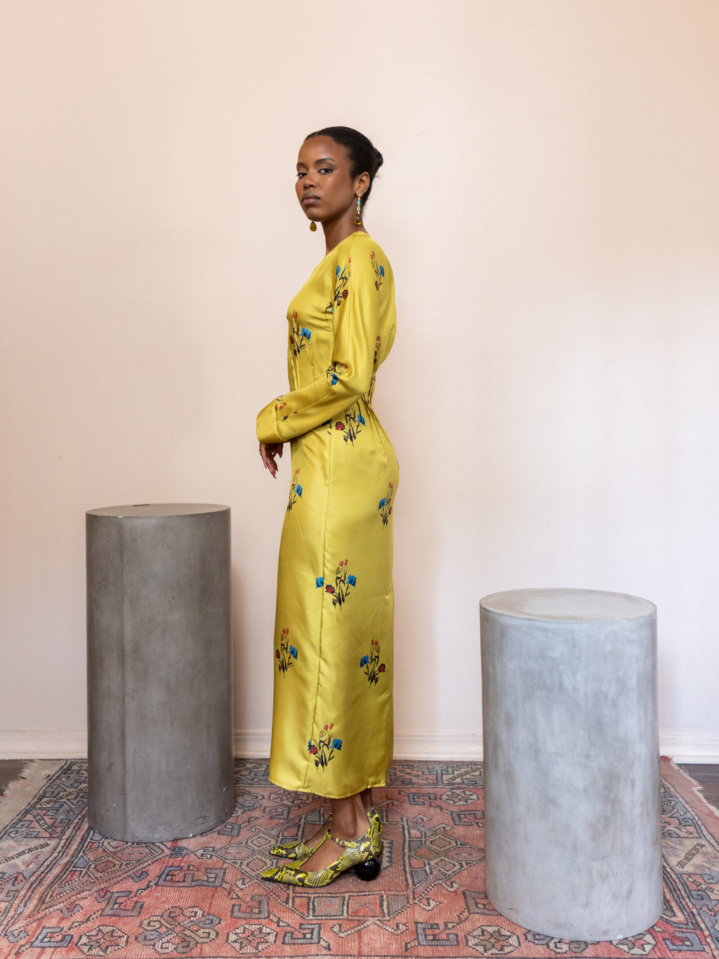 Floral Long Sleeve Dress