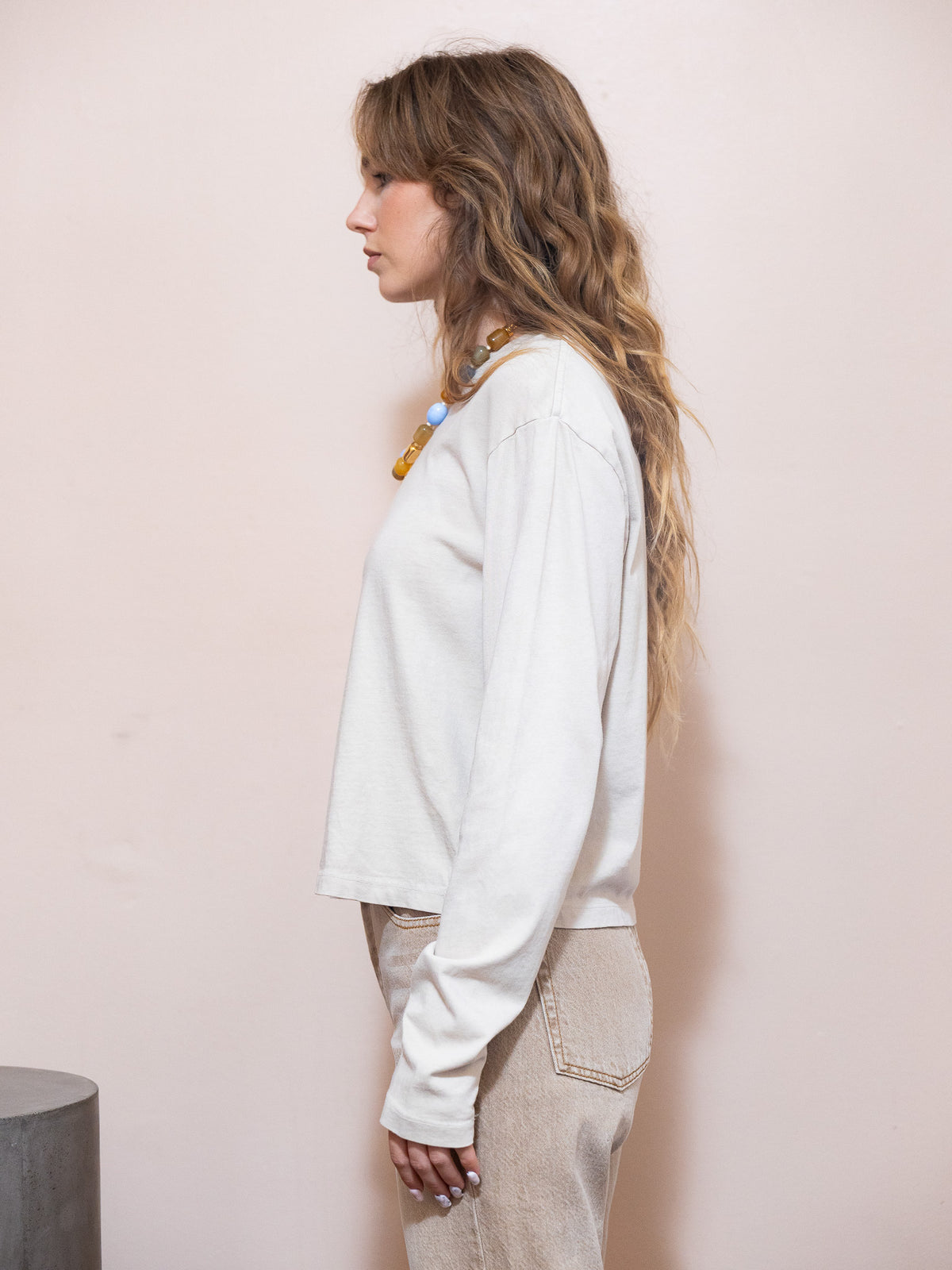 Sydney Tee in Rice Grass