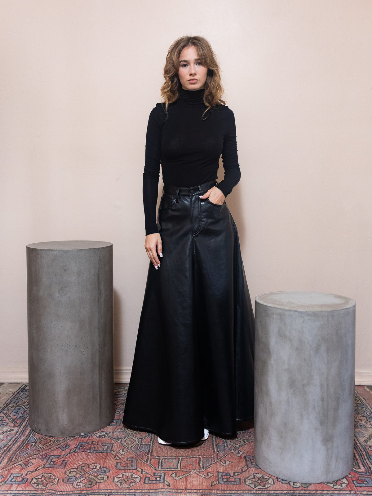 Pascale Turtleneck in Black