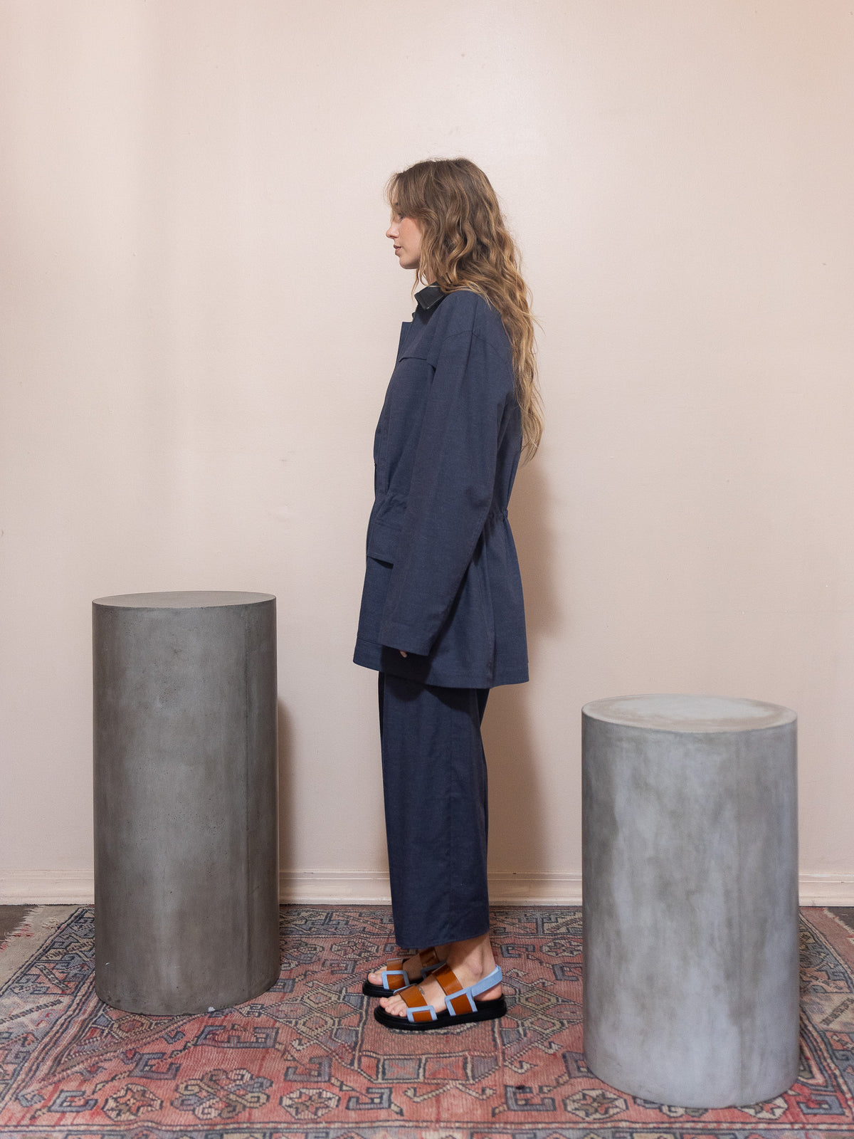 Pull on Wide Leg Cropped Pants