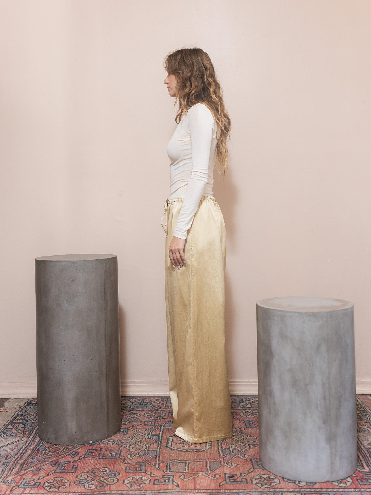 Pascale Turtleneck in Oat Milk
