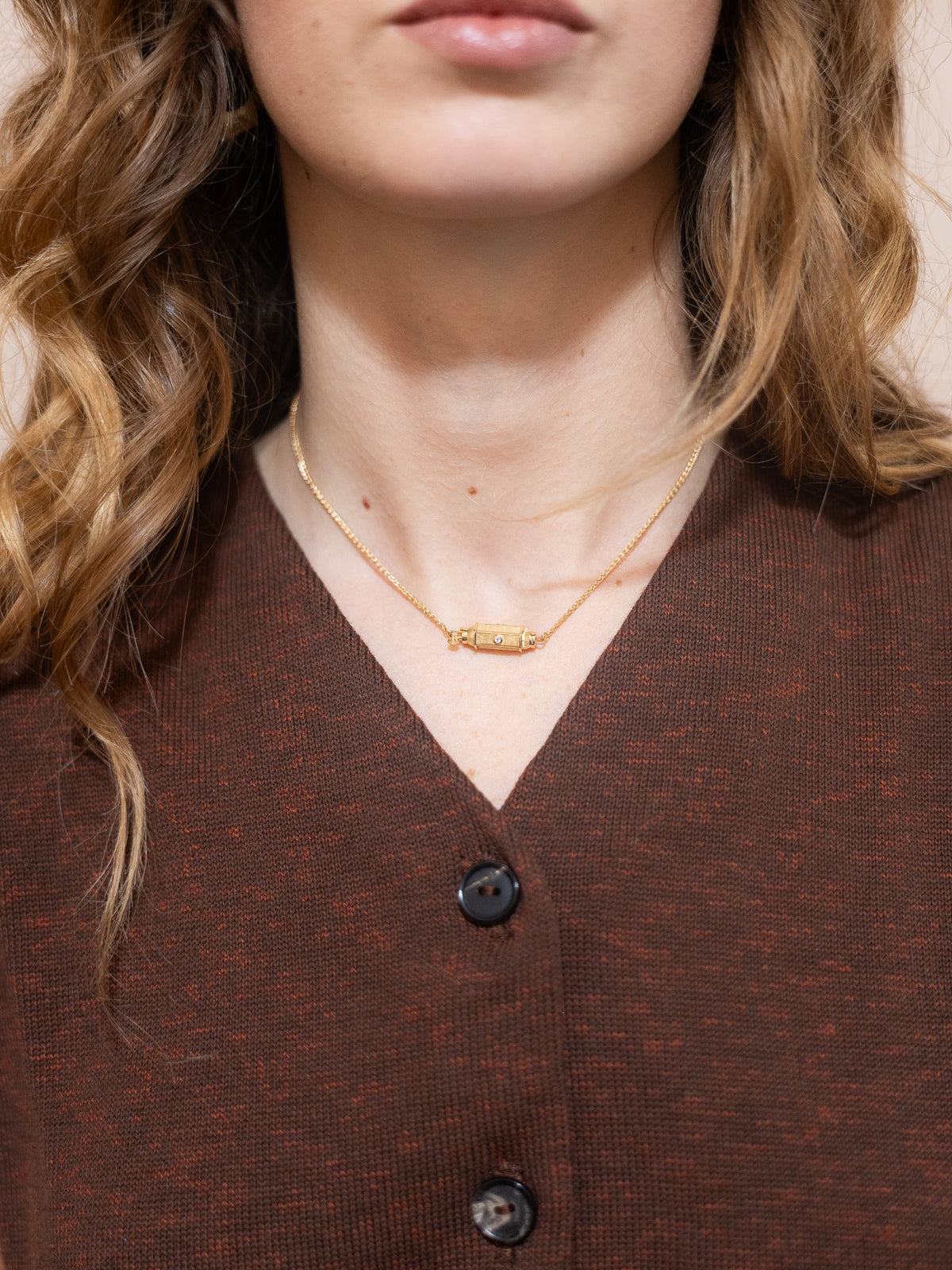 37cm Diamond Micro Coco Necklace