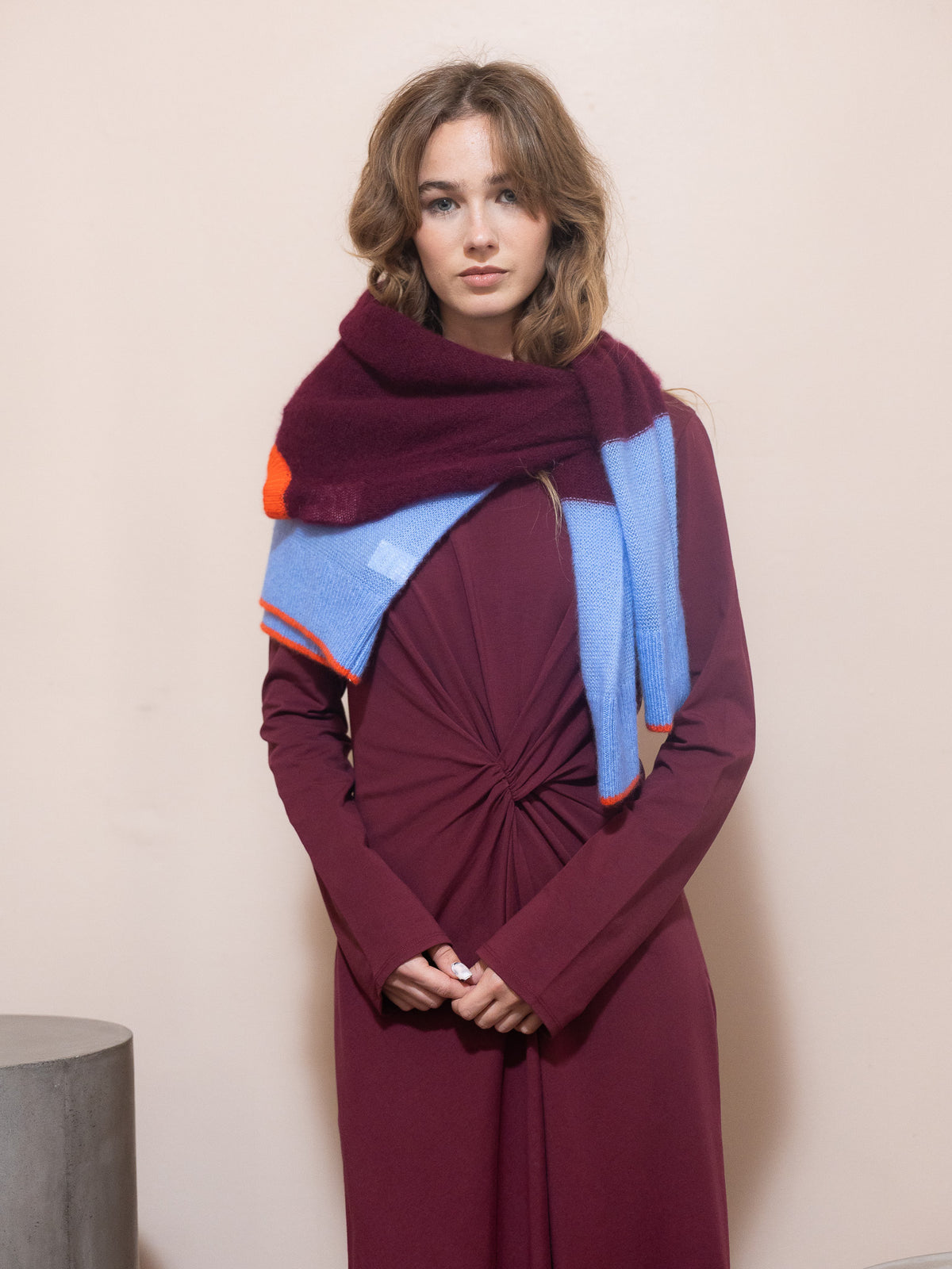 Long Sleeve Volta Twist Dress