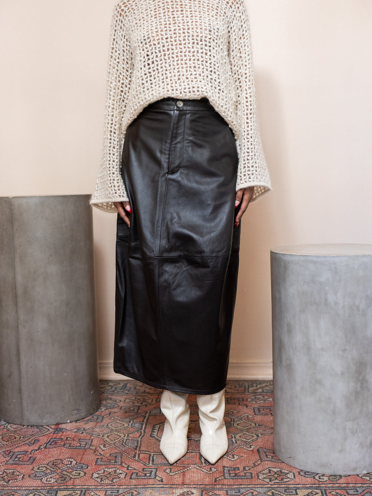 Leather Skirt