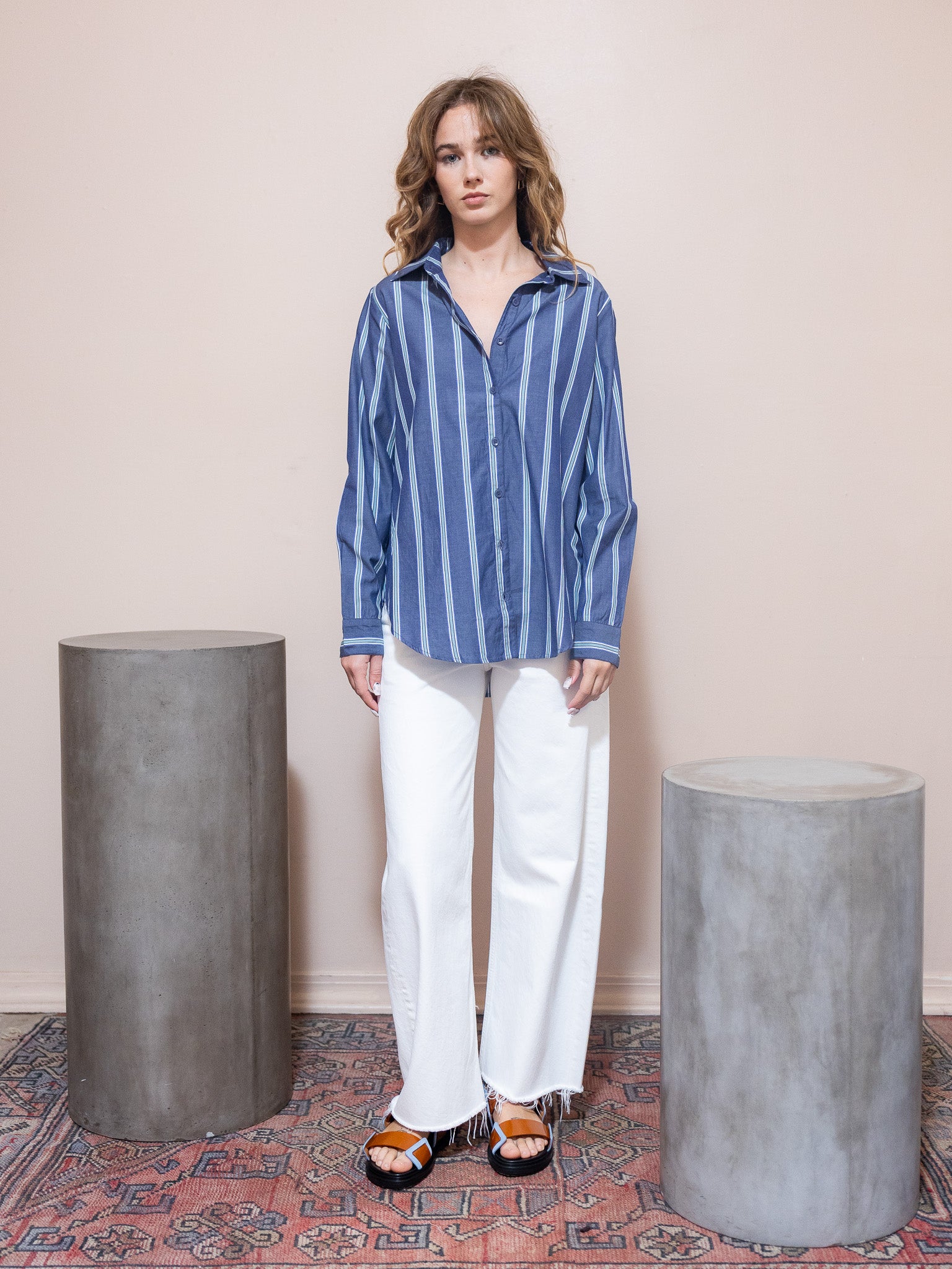 Sodi Wrap Button Up